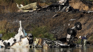 (VIDEO) Accident aviatic în Rusia: 42 de oameni au decedat, inclusiv membrii echipei de hochei "Locomotiv Iaroslavl" 
