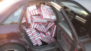 Contrabandă cu 3000 de pachete de ţigări la vama Giurgiuleşti-Galaţi
