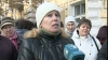 Dublu protest la primăria Capitalei! Unii sunt nemulţumiţi de închiderea pieţei "Tiraspol", alţii că nu au căldură VIDEO