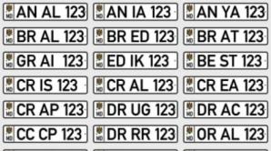De la 1 noiembrie se schimbă plăcile de înmatriculare ale maşinilor