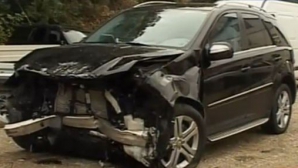Prima declaraţie a lui Şerban Huidu după accident: Maşina a derapat în momentul când a intrat în curbă