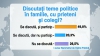 Aproape jumătate din populaţia ţării discută teme politice în familie, potrivit BOP