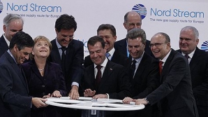 Gazoductul "Nord Stream", prin care Rusia va transporta gaze naturale către Europa, a fost inaugurat astăzi