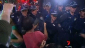 Protest cu arestări în oraşul Sydney