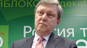 Grigorii Iavlinschi, candidatul partidului "Iabloko" la alegerile prezidenţiale din Rusia