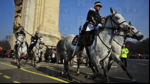 Parada militară din Bucureşti în imagini