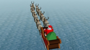 N-a ajuns încă Moşul? Vezi cu Google Earth traseul lui Moş Crăciun  