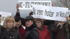 Protest cu altercaţii la postul de pacificatori de la Vadul lui Vodă: Oamenii au blocat traseul Chişinău-Dubăsari