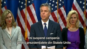 Jon Huntsman a decis să se retragă din cursa pentru prezidenţialele din SUA