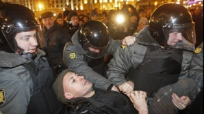 Din nou proteste la Moscova: 15 persoane au fost arestate