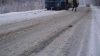 Ministerul Transporturilor: Pe traseele naţionale se circulă în condiţii de iarnă, fără dificultăţi