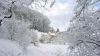 Iarnă din plin: În sudul Moldovei stratul de zăpadă a ajuns până la jumătate de metru