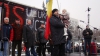 Altercaţii la protestul Comitetului pentru Apărarea Constituţiei şi Democraţiei VIDEO