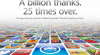  Apple a ajuns la 25 de miliarde de descărcări de aplicaţii 