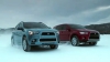 (VIDEO) Mitsubishi Outlander: record mondial la slalom pe gheaţă