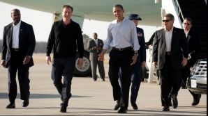 Cine e primul lider mondial care s-a urcat cu Obama în Air Force One