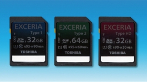 Toshiba Exceria - carduri cu viteză de transfer ameţitoare