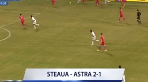 Steaua - Astra Ploieşti, scor 2:1