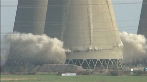O clădire nucleară din Marea Britanie a dispărut de pe faţa Pământului