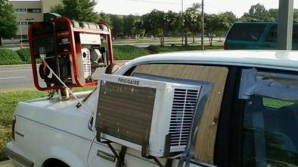 Cele mai trăsnite şi amuzante 10 reparaţii făcute unor maşini FOTO