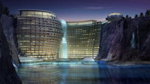 Primul hotel proiectat în adâncime FOTO