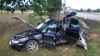 Accident grav în Străşeni: O familie a fost spulberată de pe şosea