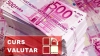 Euro continuă să crească în raport cu moneda naţională 