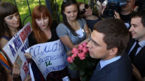 Proteste în Ucraina, la o zi după bătaia din Parlament VIDEO