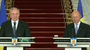 Urmăreşte ÎN DIRECT declaraţiile preşedinţilor Nicolae Timofti şi Traian Băsescu după întrevederea de astăzi