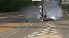Accident spectaculos pe circuitul "Le Mans" VIDEO