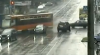 Accident înfiorător: Un tramvai rămas fără frâne a făcut prăpăd VIDEO