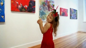 Artistă la cinci ani şi supranumită "micuţa Picasso". O domniţă arată lumea aşa cum o vede un copil