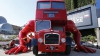 Autobuz Double Decker transformat în atlet pentru Jocurile Olimpice de la Londra FOTO