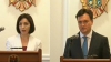 Ce au jurat noii miniştri, Maia Sandu şi Dorin Recean, în faţa preşedintelui şi a premierului VIDEO