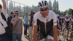 Au pornit la Jocurile Olimpice cu bicicleta! "Este ceva special"