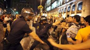 Madridul, cuprins de violenţe: Cel puţin şase oameni au avut nevoie de îngrijiri medicale