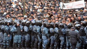 Proteste la Kiev: Oamenii sunt împotriva Legii privind utilizarea limbilor regionale 