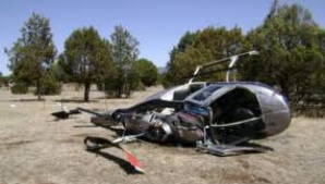 Elicopter prăbuşit în România: Patru persoane aflate la bord au murit carbonizate 