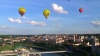 Vilnius, văzut din spaţiu. Turiştii pot admira oraşul dintr-un balon cu aer