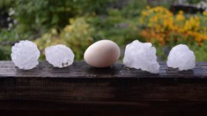 Furtună în Rusia, cu grindină de mărimea unui ou de găină VIDEO