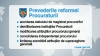 Ce prevede noul concept privind reforma Procuraturii Generale