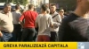 Nebunie la Primărie! Şoferii de microbuze protestează. Chirtoacă îi trimite la muncă: Şi oamenilor le e greu! VIDEO 