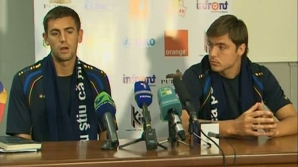 Armaş şi Epureanu promit că vor face un meci mare împotriva selecţionatei Angliei 