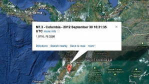 Un cutremur PUTERNIC s-a produs în sud-vestul Columbiei 