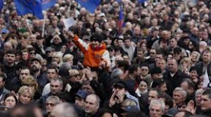 Georgia, sub semnul revoltei. Mii de oameni au protestat cerând respectarea drepturilor deţinuţilor