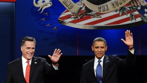 Confruntare pe ritm clasic: VEZI cum au dansat Obama şi Romney