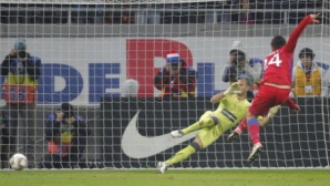 Steaua a învins CFR Cluj, scor 1-0