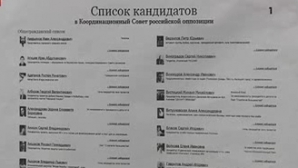 Opoziţia din Rusia prelungeşte cu încă o zi scrutinul pentru alegerea Consiliului Coordonator 
