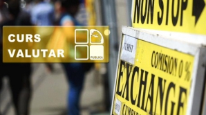 Leul se întăreşte faţă de euro