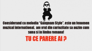 "E cochetă, aranjată şi mereu pe dinţi spălată". ASCULTĂ noua versiune a piesei "Gangnam Style" în... română